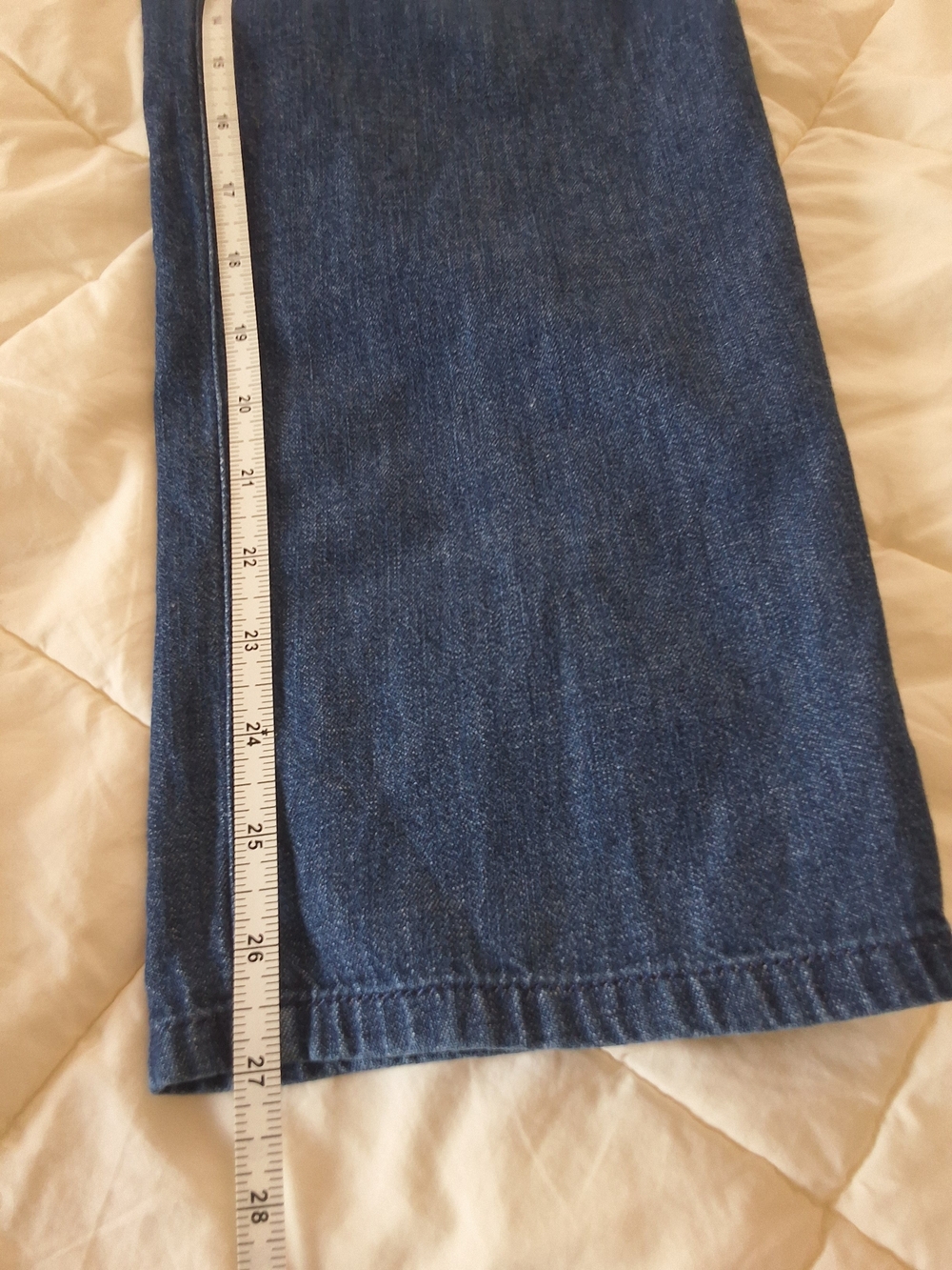 J. Crew Blue Lightweight Denim Drawstring Waist Pants - Picture 9 of 12